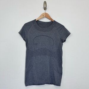 Lululemon Swiftly Tech Short Sleeve Top Gray Size 10